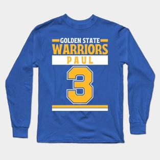 Golden State Warriors Paul 3 Limited Edition Long Sleeve T-Shirt